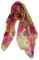 Van Der Rich ® - Tücher Schal Dessin Blumen Größe: 180cm*80cm - Damen (6-Fuchsia, TU)