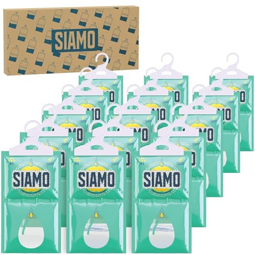 Pack x 15 Bolsas Antihumedad Deshumidificador Percha Colgante Para Armarios Garage Trasteros Autocaravanas #1 En Deshumidificadores Absorbentes De Humedad.Alta Absorción Elimina Humedad y Malos Olores