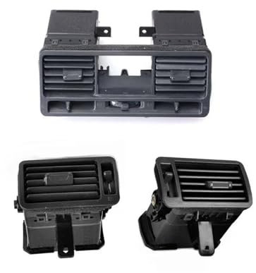 SIMICASE Évent Climatisation Panneau Sortie Ventilation Climatisation Tableau Bord Voiture MR308038 pour Mitsubishi pour Pajero pour Montero V31, V32, V33 Aération Voiture A/C(3pcs)