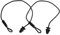 BILKAR Cord Hutablage Haltebände Kompatibel Mit Skoda Für Fabia 2014 2015 2016 2017 2018 2019 2020 2021. Autoteile, Hutablage-Saiten, Schwarzer Ersatz 6V6863634