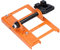Portable Sawmill, Chainsaw Mill Orange Mini Portable Well Chainsaw Guide for Cutting Logs Mill Kit Chain Saw Lumber Cutting Bar Lumber Guide Chain Saw