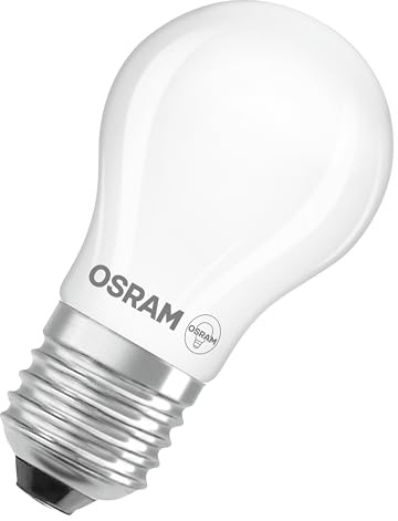 Osram LED-Lampe Star Globe P40 Filament 3,4W Matt E27 | LED Star Classic P 40 Filament, LED Lamps, Weiß, 45 mm dia, 15000 h, 6-Pack