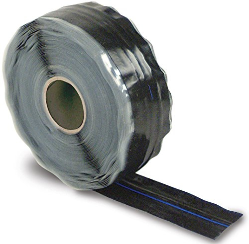 Design Engineering 010476 Fire Tape 2,5 cm x 91,4 m Mehrzweck-Selbstvulkanisierendes Silikon-Gummiband