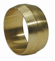 15mm Compression Brass Olive 10 Pack