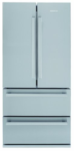 Beko GNE 60020 X Side by Side/A+ / Refroidissement : 384 L/Congélateur : 149 L/Acier inoxydable anti-traces de doigts/No Frost/Porte française/zone 0°.