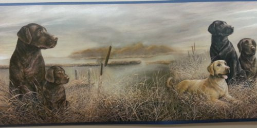 Norwall Labrador Wallpaper Border