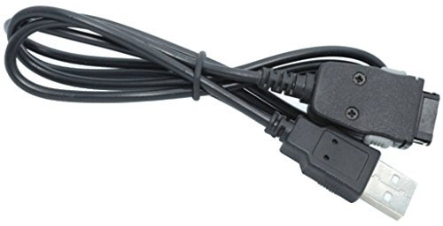 Cable USB Cargador Datos para MP3 MP4 YP-P3 P2 S3 Q1 Q2 K3 T10 T9 K3 Negro