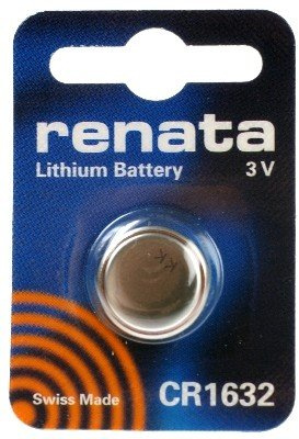 RENATA CR 1632 pila a bottone con litio / 3.0V/ 125 mAh