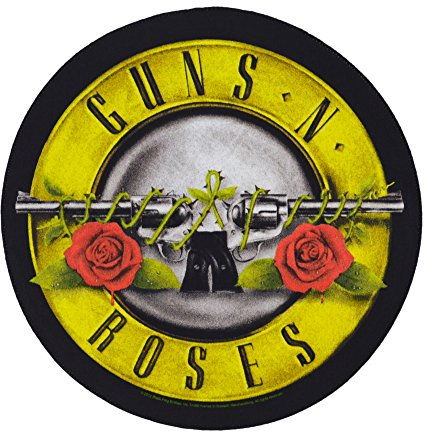 Guns N Roses Bullet Logo Rückenaufnäher