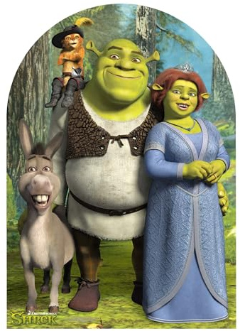STAR CUTOUTS – stsc821 – Figur Riesen Passe-tête in – Shrek für Kinder – DreamWorks