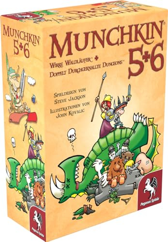 Pegasus Spiele 17225G - Munchkin 5+6+6.5, 12 Jahre to 99 Jahre