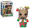 Funko Pop! Bobble: Marvel: Holiday Groot with Lights and Ornaments - Marvel Comics- Figurine en Vinyle à Collectionner - Idée de Cadeau - Produits Officiels - Comic Books Fans