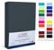 Camry Spannbettlaken 180x200cm - 200x200cm Anthrazit Baumwolle Bettlaken Jersey Spannbetttuch Oeko-Tex 100
