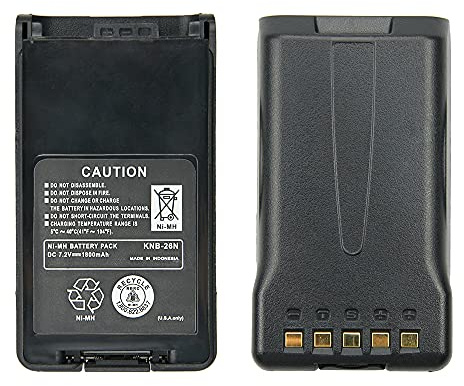 KNB-26N Zwei-Wege-Radio-Akku für Kenwood TK-2140 TK-3140 Ersatz 1800 mAh Ni-MH Radio-Akku