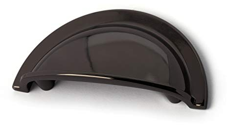 64mm Black Nickel Cup Handle for Kitchen Cabinets | Bedroom | Bathroom | Furniture | Cupboards