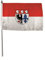 U24 Flagge Fahne Stockflagge Wangen im Allgäu 30 x 45 cm Stockfahne 3er Pack