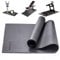 PROIRON Bodenschutzmatte Fitnessgerät, Bodenschutzmatte Fitness 5mm Dicke, Laufband Matte Schutzmatten, Matten Fitnessraum Bodenmatte Unterlegmatte für Crosstrainer - auch als Yoga Matte Grau