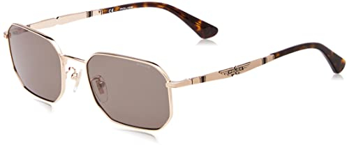 Police Unisex SPLE08N Sunglasses, Glänzendes Roségold mit Sandblasted/Satin, 54