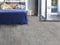 PVC Bodenbelag Vinylboden mit farbiger Fuge, Zuschnitt (2m breit, 3m lang)