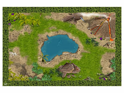 Stikkipix Spielmatte & Malunterlage für Kinder (Maße: 150 x 100 cm) STD06 - wasserdichte Spieltischmatte - 12 Coole Motive für Kreativen Spaß
