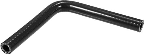 A ABSOPRO Universale 13mm 0.51 Accoppiatore Auto ID 90 Gradi Silicone Tubo Flessibile Nero