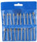 Diamant-Schleiffräser-Bit-Set, 20-teiliges Steinschnitz-Set, Diamant-Fräser-Set, Rotationswerkzeug-Zubehör mit 3 Mm/0,1 Zoll Schaft Zum Schnitzen von Poliersteinen, Keramik,