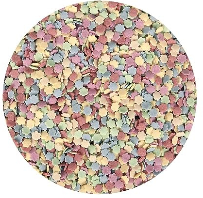 BrandNewCake® Essbare Kuchen Konfetti Blumen Mix 60g - Bunte Streusel für Kuchen Dekoration - Perfekte Tortendeko