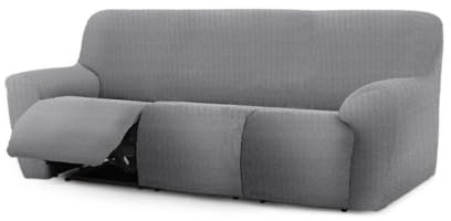 Bezug 200-260 cm für Dreisitzer-Sessel grau - Jaz
