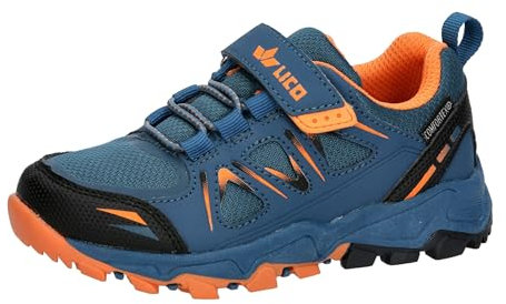 Lico Allen VS Trekkingsschuhe, Petrol/orange, 39 EU