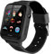 OKYUK 4G Smartwatch für Kinder, GPS-Tracker, mehrere Desktop-Stile zur Auswahl, Zwei-Wege-Anrufe, Bildkompetenz, SOS, WLAN, wasserdichter Touchscreen für 4–12 Jungen und Mädchen (A2 Schwarz)