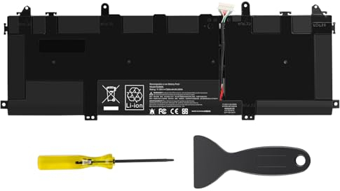 ASUNCELL 11.55V/84.08Wh SU06XL Laptop Battery for HP Spectre X360 15-DF0000 15-DF0000NF 15-DF0000NO 15-DF0000NV 15-DF0000NX 15-DF0xxx 15-DF1xxx, SU06XL HSTNN-DB8W L29048-271 L29184-005 SU06084XL