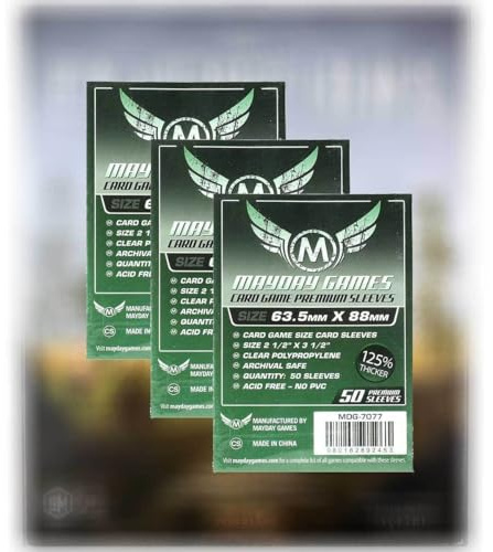 Mayday Games MayDay Premium Sleeves Hüllen 7077 Vorteilspack für Expeditions
