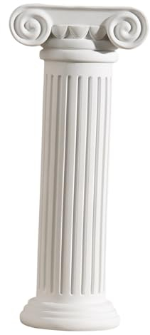 perfk Römische Säule Pflanzenständer Blumentopf Dekore Harzstatue Griechische Säule Blumenvase für Esszimmer Event Party Büro Urlaub