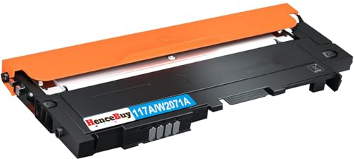 HenceBuy (Mit Chip) 117A Toner Kompatibel für HP 117A W2071A Toner Cyan Tonerkartusche HP Color Laser MFP 178nwg 178nw 178 179fwg 179fnw 179 150nw 150a 150 Laserdrucker (Cyan)