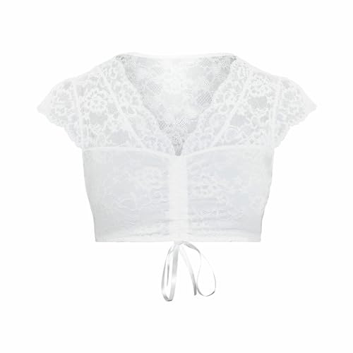Susa Damer 5567 Wiesn-zauber Dirndl-blus, vingarm (1-pack)
