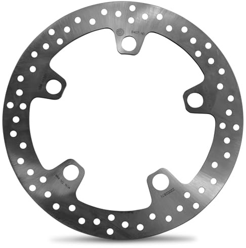 BREMBO 68B407N0 1x Bremsscheibe Vorne Ø310mm gelocht Kompatibel mit HONDA MOTORCYCLES VFR