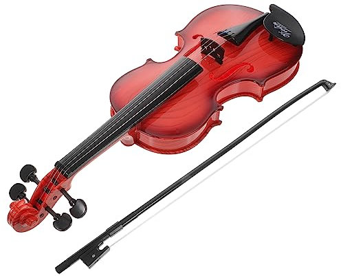CIYODO Kids Violine Spielzeug Für Anfänger Musikinstrument Aus Hochwertigem Für Kreative Musikstunden Fördert Musikalisches Talent Und Kreativität Bei Mädchen Einfach Zu Bedienen