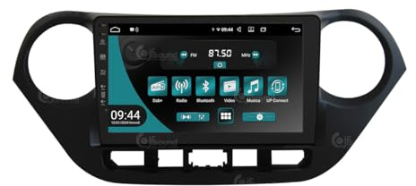 Autoradio für Hyundai I10 Mit Basic-Radio (2014-2019) Android GPS Bluetooth WiFi USB DAB+ Touchscreen 9 8core Carplay AndroidAuto