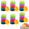 36 Pcs Silicone Bottle Caps,Reusable Wine Bottle Stoppers,Silicone Beer Pads 6 Color,Can Lids for Fizzy Drinks Keeping Fresh,Stopper Cap for Champagne Bottle,Bottle Caps for Beer Soda Drinks