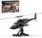 RCPLANTOUY Airwolf Hubschrauber Modell Bausteine Set mit Präsentationsständer, 1039 Teile MOC Klemmbausteine Militär Helikopter für Sammler, Baubegeisterte, MOC-149250