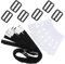 COOPHYA 18 Piezas Cubiertas Telescópicas para Reels de Solar de Piscina Accesorios para Cubiertas de Piscina de Superficie Reemplazo para Reels de Solar