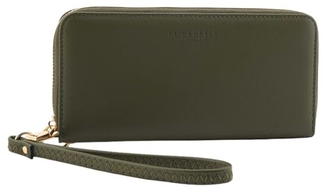 SEIDENFELT MANUFAKTUR Geldbörse Smilla Wallet Olive olivgrün