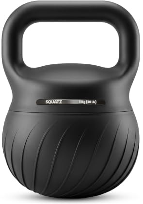 SQUATZ Kettlebell – Einzeln/Set, 7kg, 9kg, 11kg, Weiche Kugelhantel | Rutschfester Griff, Bodenschonend, ideal für Home Gym, Krafttraining, Functional Fitness und Ganzkörpertraining