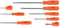 Performance Tool W904 8-Piece Screwdriver Set - Orange