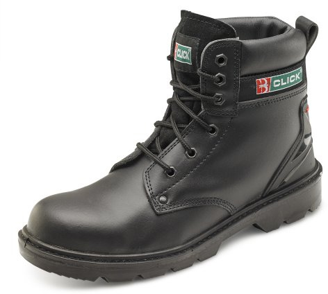 CLICK SMOOTH LEATHER 6 INCH BOOT BLACK 08