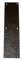 OriginalForgery Rustic Style Door Finger Plate in Black Cast Iron