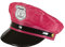 W WIDMANN MILANO Party Fashion - Casquette de police, couleurs fluo, chapeau, accessoire pour flic, policier