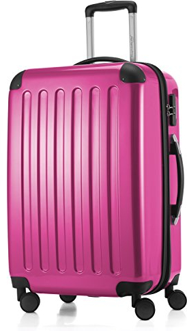 HAUPTSTADTKOFFER - ALEX - Bagage soute, Valise rigide, 4 roues doubles, 65 cm, 74 litres, Magenta