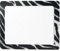 LogiLink ID0168 Mauspad mit Fotoeinschub, Zebra, Abmessung: 230 x 190mm Transparent