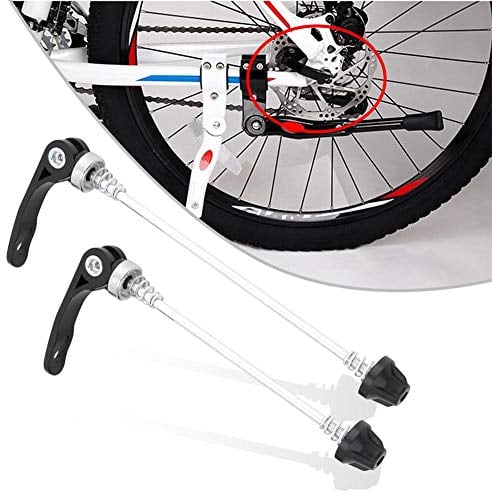 Bnineteenteam Quick Release Skewers, 2pcs Ultralight Alloy Cycle Wheel Skewers Set-Front & Rear Bike Replacement Repair Parts Accessory for Road Mountain Bicycle Bicycle and Spare Parts Ride